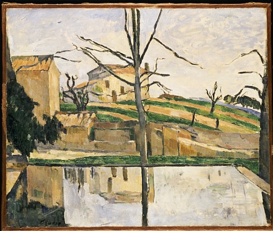 The Pool at Jas de Bouffan, c.1878 von Paul Cézanne