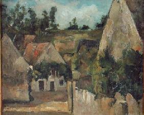 Crossroads at the Rue Remy, Auvers c.1872