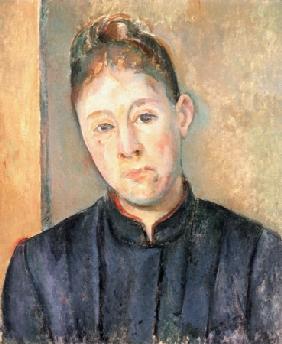 Portrait Madame Cézanne lll. um 1885/86