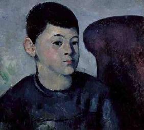 Portrait of Paul Cezanne, the artist's son 1883-85