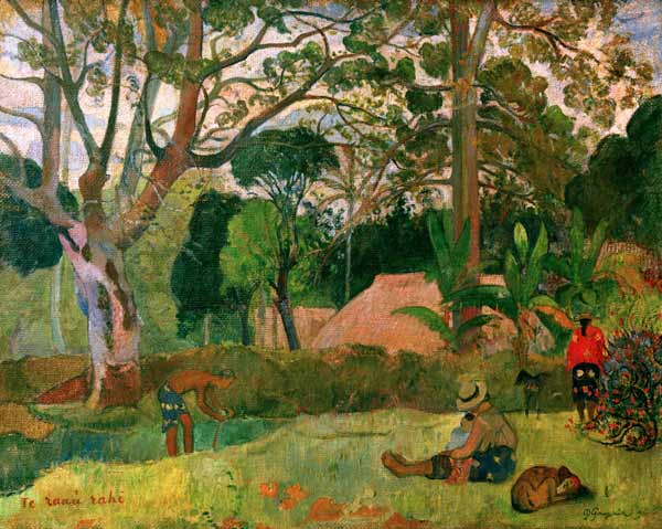 Te raau rahi (Der große Baum) von Paul Gauguin