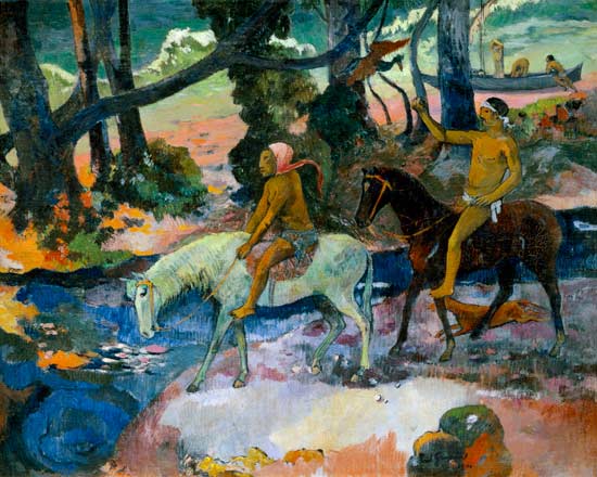 Die Furt von Paul Gauguin