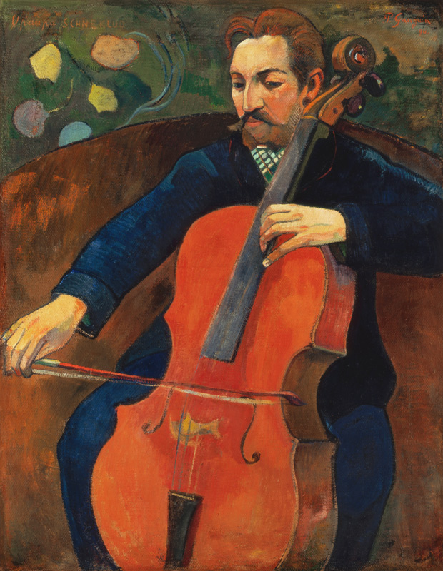 Bildnis Fritz Scheklud von Paul Gauguin