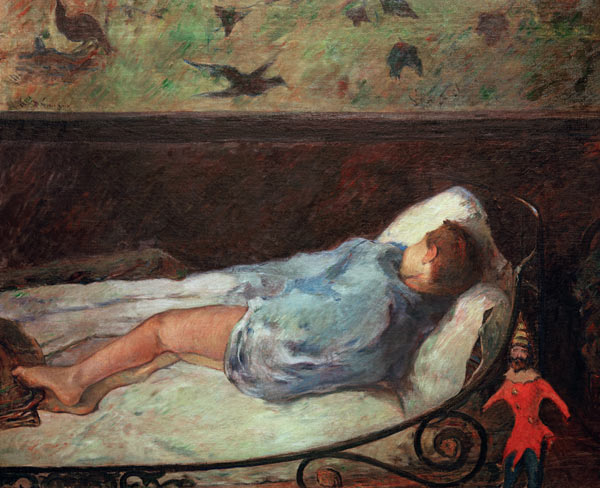 Die kleine Träumerin von Paul Gauguin