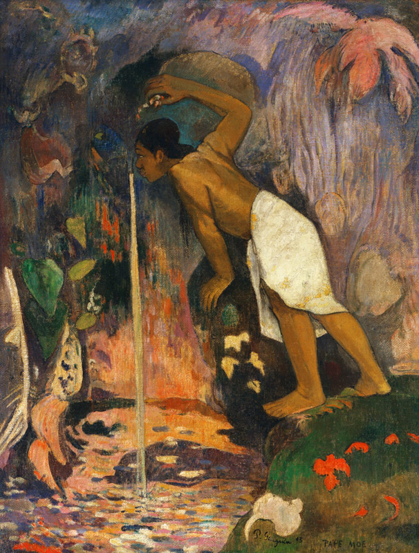 Geheimnisvolle Quelle von Paul Gauguin