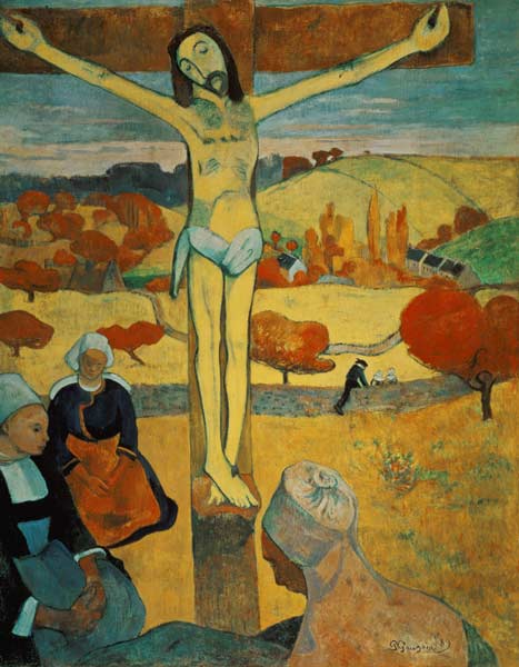 Der gelbe Christus von Paul Gauguin