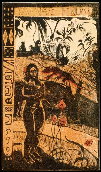 Nave Nave Fenua (Mongan, Korn-Feld, Joachim 14) von Paul Gauguin