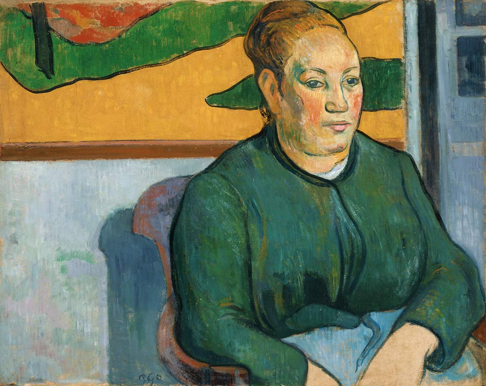 Porträt von Madame Roulin von Paul Gauguin