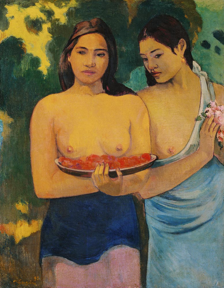 Tahitische Frauen II von Paul Gauguin