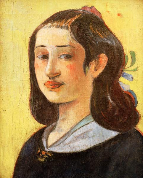 Bildnis Aline Gauguin von Paul Gauguin