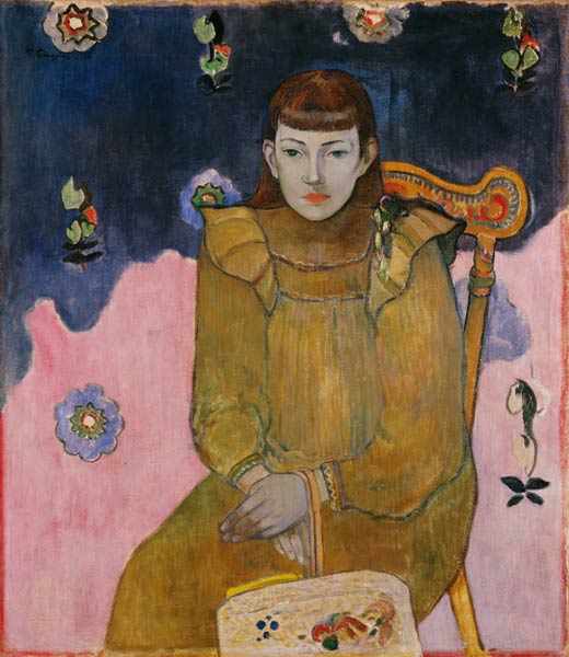 Bildnis eines jungen Mädchens (Vaite Goupil) von Paul Gauguin