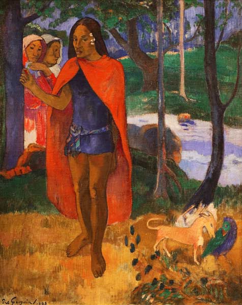 Der Zauberer von Hivaoa von Paul Gauguin