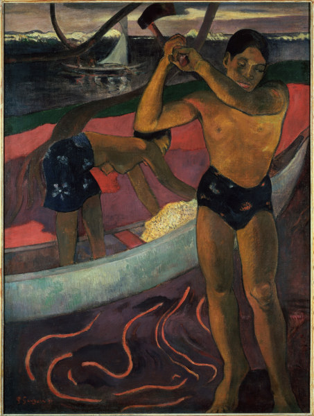 Der Holzhacker aus Pia von Paul Gauguin