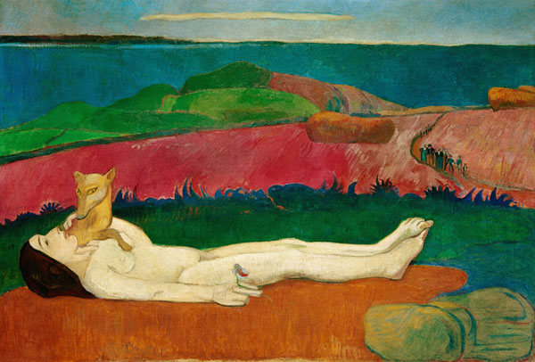 Frühlingserwachen (Entjungferung) von Paul Gauguin