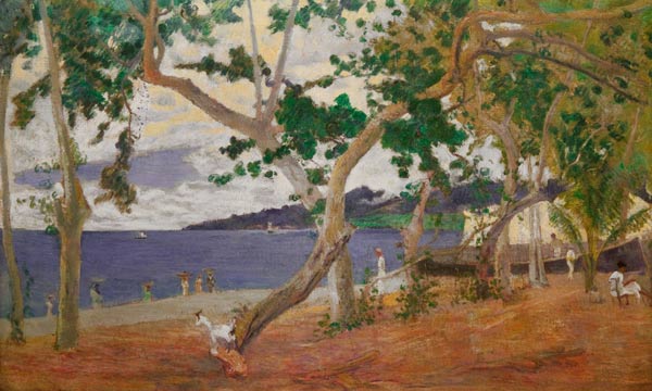 Küstenlandschaft von Paul Gauguin