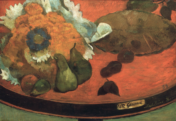 Stilleben Fete Gloanec von Paul Gauguin