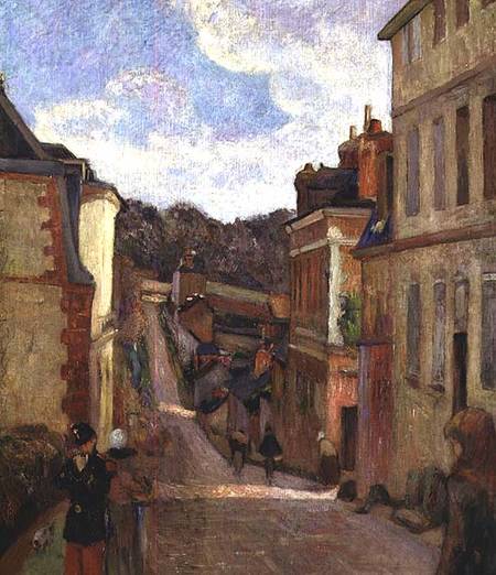 A Suburban Street von Paul Gauguin