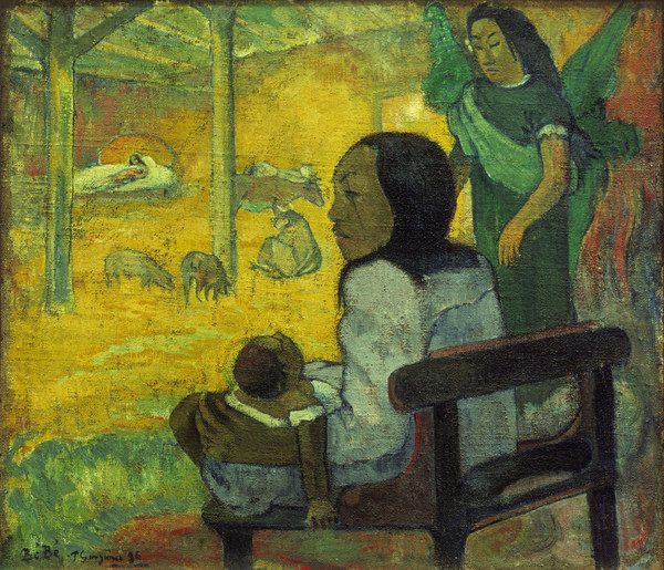 Tahitische Weihnacht von Paul Gauguin