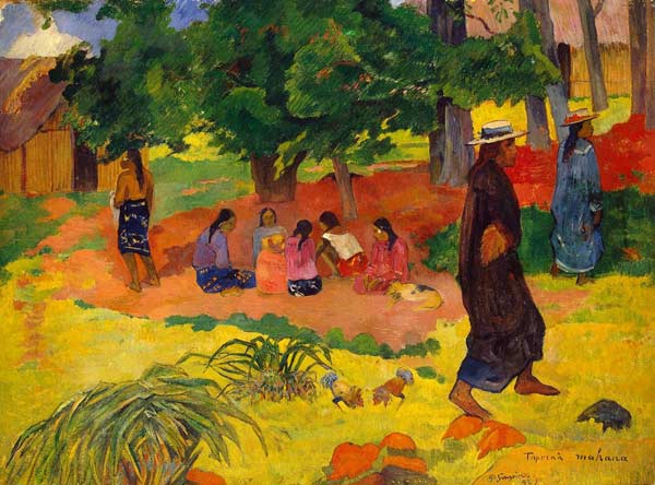 Taperaa Mahana von Paul Gauguin