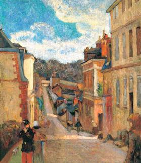 Rue Jouvenet in Rouen 1884