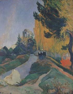 The Alyscamps, Arles 1888