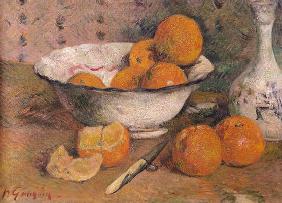 Still life with Oranges, 1881 (oil on canvas) 15th