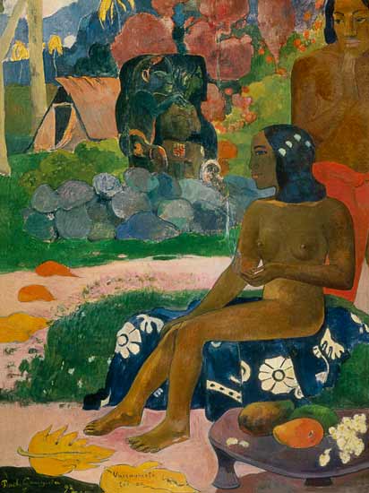 Vairaumati Tei Oa (Her Name is Vairaumati) von Paul Gauguin