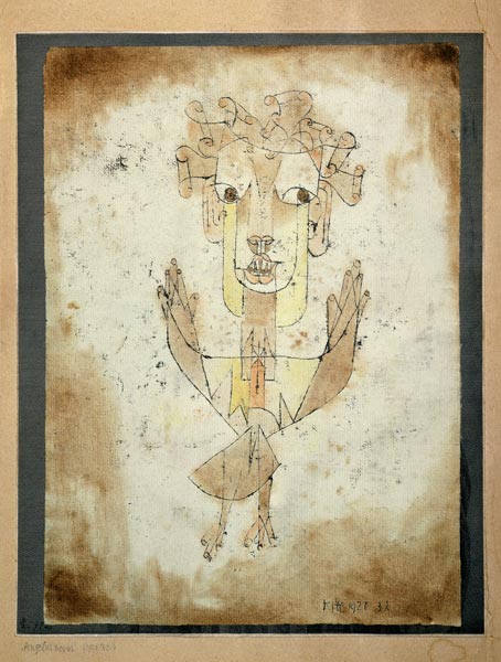 Angelus Novus, 1920  von Paul Klee