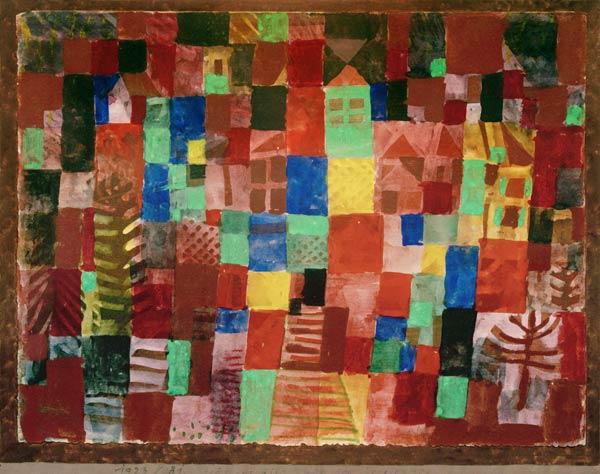 Aquarell auf Kreidegrundierung auf von Paul Klee