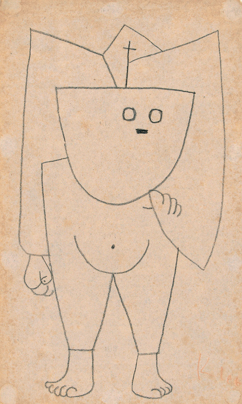 Christliches Gespenst von Paul Klee
