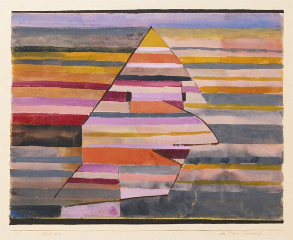 Der Clown Pyramidal von Paul Klee