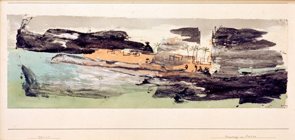 Erinnerung an Assuan, 1930.185. von Paul Klee