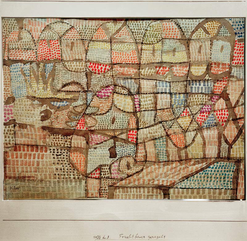 Fruchtbares geregelt von Paul Klee