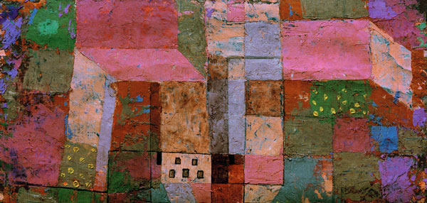 Gartenhaus, 1929. von Paul Klee
