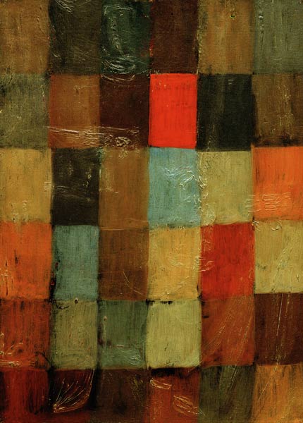 Harmonie blau=orange, 1923, 58. von Paul Klee