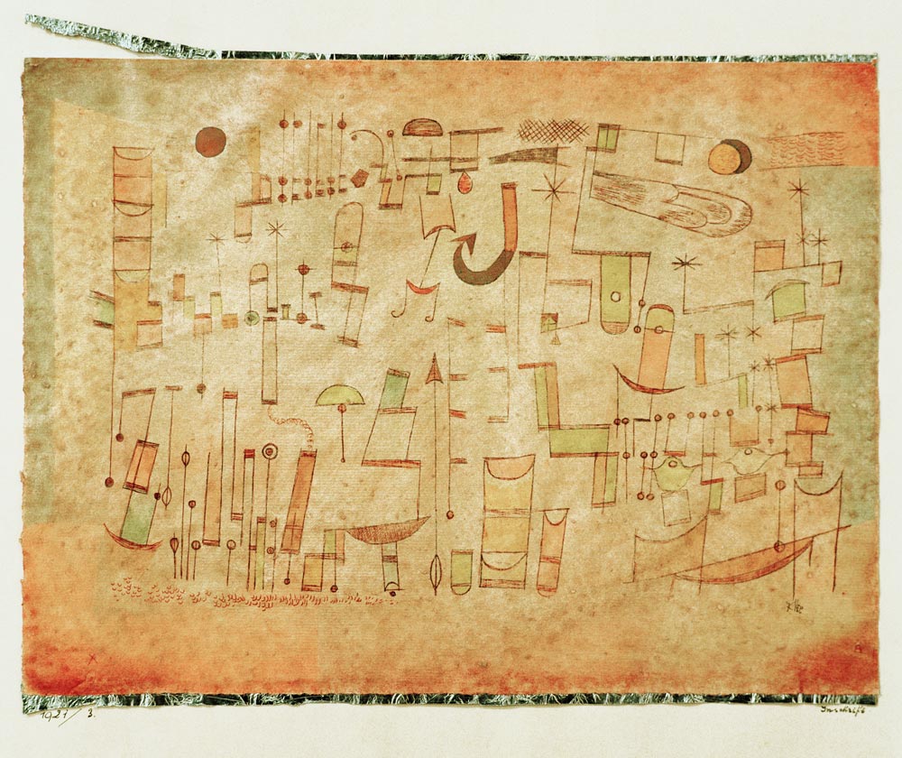 Inschrift, 1921.3 von Paul Klee