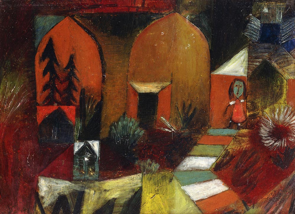 Kind als Einsiedler von Paul Klee