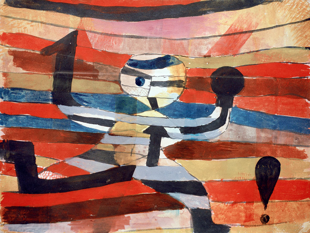 Läufer - Haker - Boxer von Paul Klee