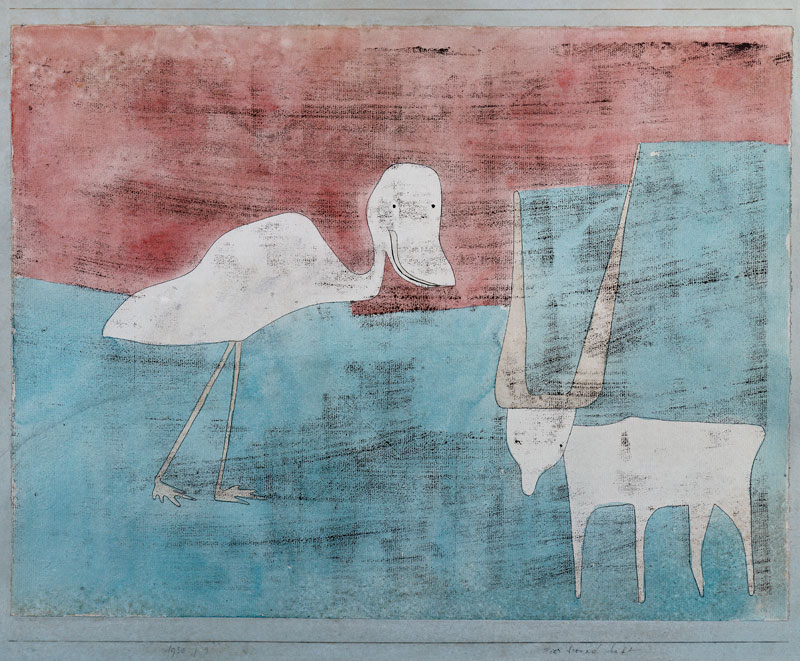Tier-Freundschaft von Paul Klee