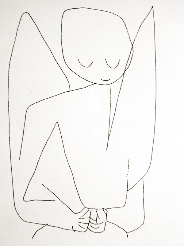 Vergesslicher Engel von Paul Klee