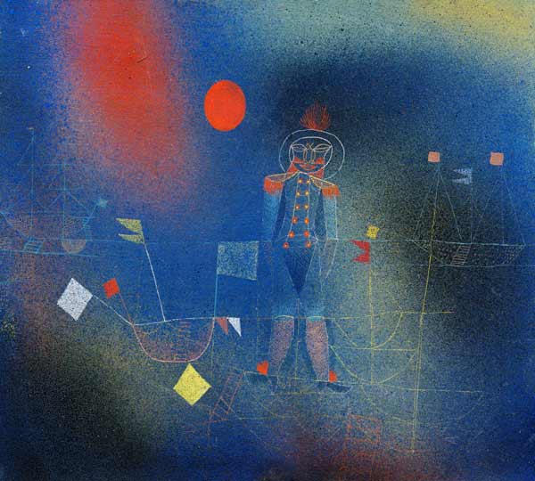 Abenteurer zur See, 1927. von Paul Klee