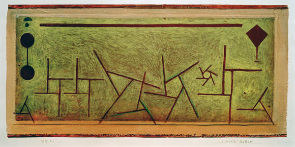 abstraktes Ballett, 1937, 264. von Paul Klee