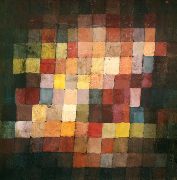 Ancient Harmony, 1925 (no 236) (oil on cardboard)  von Paul Klee