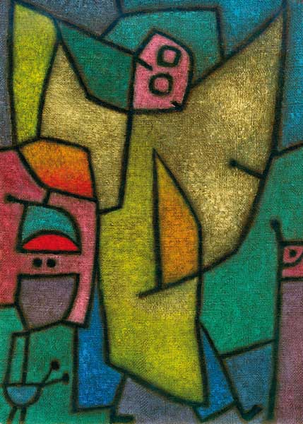 Angelus Militans, 1940. von Paul Klee