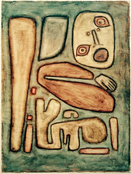 Angstausbruch III, 1939, 124. von Paul Klee