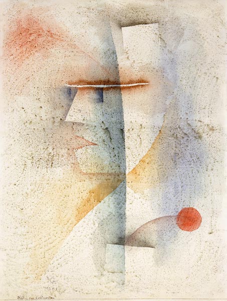 Bildnis eines Kostuemierten von Paul Klee