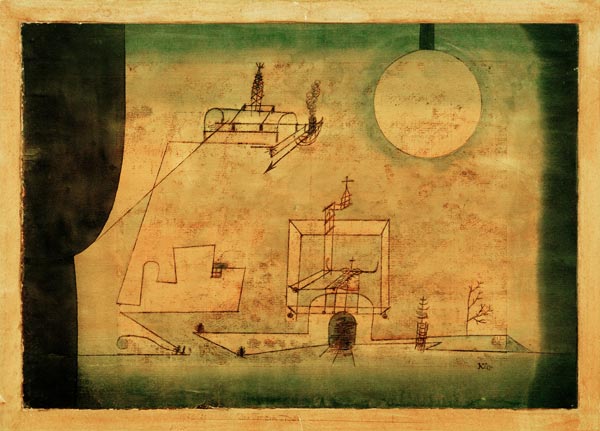 Das Tor zum Hades, 1921, 29. von Paul Klee