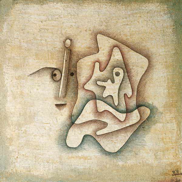 Der Hörende von Paul Klee