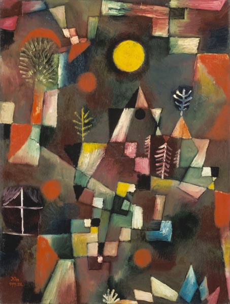 Der Vollmond. von Paul Klee