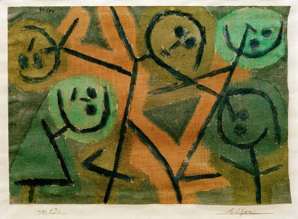 Elfen, 1939. 10004 (CD 4). von Paul Klee